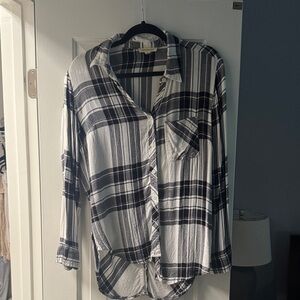 Beachlunchlounge Monochrome Checkered Shirt